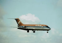 N75AF @ MIA - Air Florida DC-9-15F landing at Miami in November 1979. - by Peter Nicholson