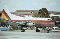 N144S @ MIA - Martin 404 of Florida Airlines as seen at Miami in November 1979. - by Peter Nicholson