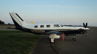N955SH @ LFEY - Piper PA 46-350P