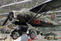 G-LIZY @ EGSU - Painted V9673 but really V9300  - Displayed in Hall 1 of Imperial War Museum , Duxford UK - by Terry Fletcher