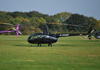 G-OHAM @ EGLD - Robinson R44 Raven II at Denham - by moxy