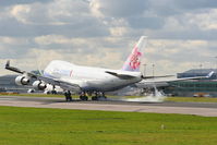 B-18701 @ EGCC - China Airlines - by Chris Hall