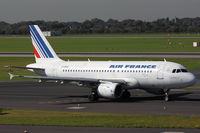 F-GRHK @ EDDL - Air France, Airbus A319-111, CN: 1190 - by Air-Micha