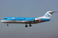 PH-KZR @ EDDL - KLM Cityhopper, Fokker F70, CN: 11551 - by Air-Micha