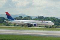 N1613B @ EGCC - Delta Air Lines Taking off Manchester Airport - by David Burrell