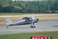N2223K @ KPYM - 1947 Luscombe Plymouth Airport