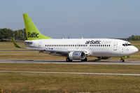 YL-BBJ @ VIE - Air Baltic - by Joker767