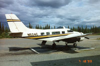 N524C @ AK06 - Shot at Denali Airport, McKinley Park, Alaska on July 18, 1999 while operated by Denali Air. - by John McKillop