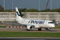 OH-LKR @ EGCC - Finnair - by Chris Hall