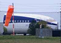 VP-BJW @ EGGW - former KD Avia Boeing 737 now used by Luton Airport fire service - by Chris Hall