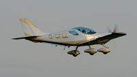 G-CFEZ @ EGTH - 4. G-CFEZ departing the glorious Shuttleworth Uncovered Air Display, September 2011