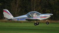 G-IHOT @ EGTH - 4. G-IHOT departing the glorious Shuttleworth Uncovered Air Display, September 2011