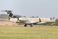 A6-AJB @ EGGW - Departing