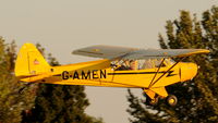 G-AMEN @ EGTH - 4. G-AMEN departing  Shuttleworth Autumn Air Display, October, 2011