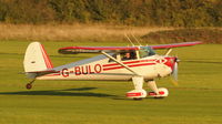 G-BULO @ EGTH - 3. G-BULO departing  Shuttleworth Autumn Air Display, October, 2011 - by Eric.Fishwick