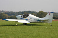 G-RATZ @ X5FB - Europa at Fishburn Airfield, October 2011. - by Malcolm Clarke