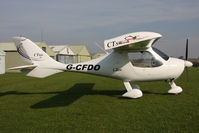 G-CFDO @ X5FB - Flight Design CTSW at Fishburn Airfield, UK in October 2011. - by Malcolm Clarke