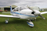 G-AYAW @ X5FB - Piper PA-28-180 Cherokee at Fishburn Airfield, UK in October 2011. - by Malcolm Clarke