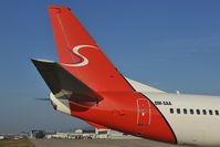 OM-SAA @ LZIB - Samair Boeing 737-400 - by Dietmar Schreiber - VAP