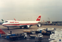 N301TW @ LHR - TWA - by Henk Geerlings