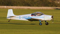 G-AWFP @ EGTH - 3. G-AWFP departing Shuttleworth Autumn Air Display, October, 2011 - by Eric.Fishwick