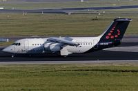 OO-DJQ @ EBBR - decelerating after touchdown