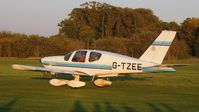 G-TZEE @ EGTH - 1. G-TZEE departing Shuttleworth Autumn Air Display, October, 2011