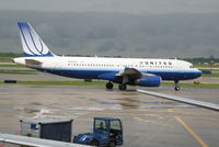N489UA @ KORD - Taxiing to the gate