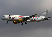 EC-KDG @ LEBL - Landing rwy 25R... David & Cathy Guetta c/s - by Shunn311