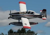 N8512L @ 3B1 - Banking over Moosehead Lake ME - by J.G. Handelman