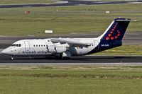 OO-DJQ @ EBBR - decelerating after touchdown