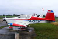 G-CDZD @ X3LL - at Little Staughton - by Chris Hall