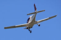 N283CP @ EEN - Left downwind turning base for runway 02, Dillant-Hopkins Airport, Keene, NH - by Ron Yantiss