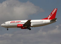 G-GDFA @ LEBL - Landing rwy 25R - by Shunn311
