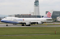 B-18705 @ LOWW - China Airlines - by Loetsch Andreas