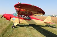 N2827M @ C55 - Piper PA-12 - by Mark Pasqualino