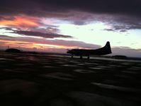 N131CR @ LIH - Beautiful Sunrise...Taxing down the tarmac for Domestic departure at Lihue Airport, Kauai, HI on 06OCT2011 - by Leslie Scales