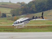 N194TA @ KTRI - Bell 206L-3 Helicopter practicing landings at Tri-Cities Airport (KTRI) in Blountville, TN on October 12, 2011. - by Davo87
