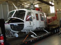 N214KK @ SEE - Parked in her hanger - by Helicopterfriend