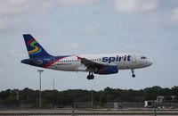 N505NK @ FLL - Spirit A319 - by Florida Metal