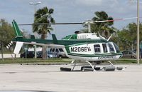 N206EV - Evergreen Bell 206 at Heliexpo Orlando - by Florida Metal