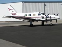 N55R @ POC - Parked on west side parking at Howard Aviation - by Helicopterfriend