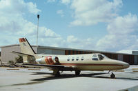 N121JW @ PBI - Cessna 501 Citation as seen at West Palm Beach in November 1979. - by Peter Nicholson
