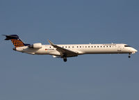 D-ACNA @ LEBL - Landing rwy 25R - by Shunn311