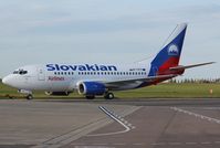 EK-73771 @ EGSH - New Slovak Airline. - by Matt Varley