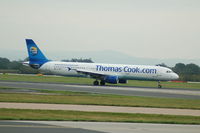 G-OMYJ @ EGCC - Thomas Cook Airbus A321-211 - by David Burrell