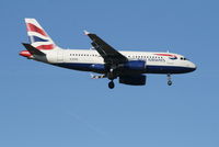 G-EUPN @ EBBR - Flight BA392 is arriving to RWY 02 - by Daniel Vanderauwera