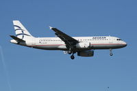 SX-DVI @ EBBR - Flight A3 620 is descending to RWY 02 - by Daniel Vanderauwera