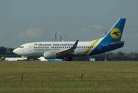 UR-GAK @ LOWW - Ukraine International Boeing 737 - by Thomas Ranner