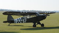 G-AKAZ @ EGSU - G-AKAZ at Duxford Autumn Air Show, October, 2011 - by Eric.Fishwick